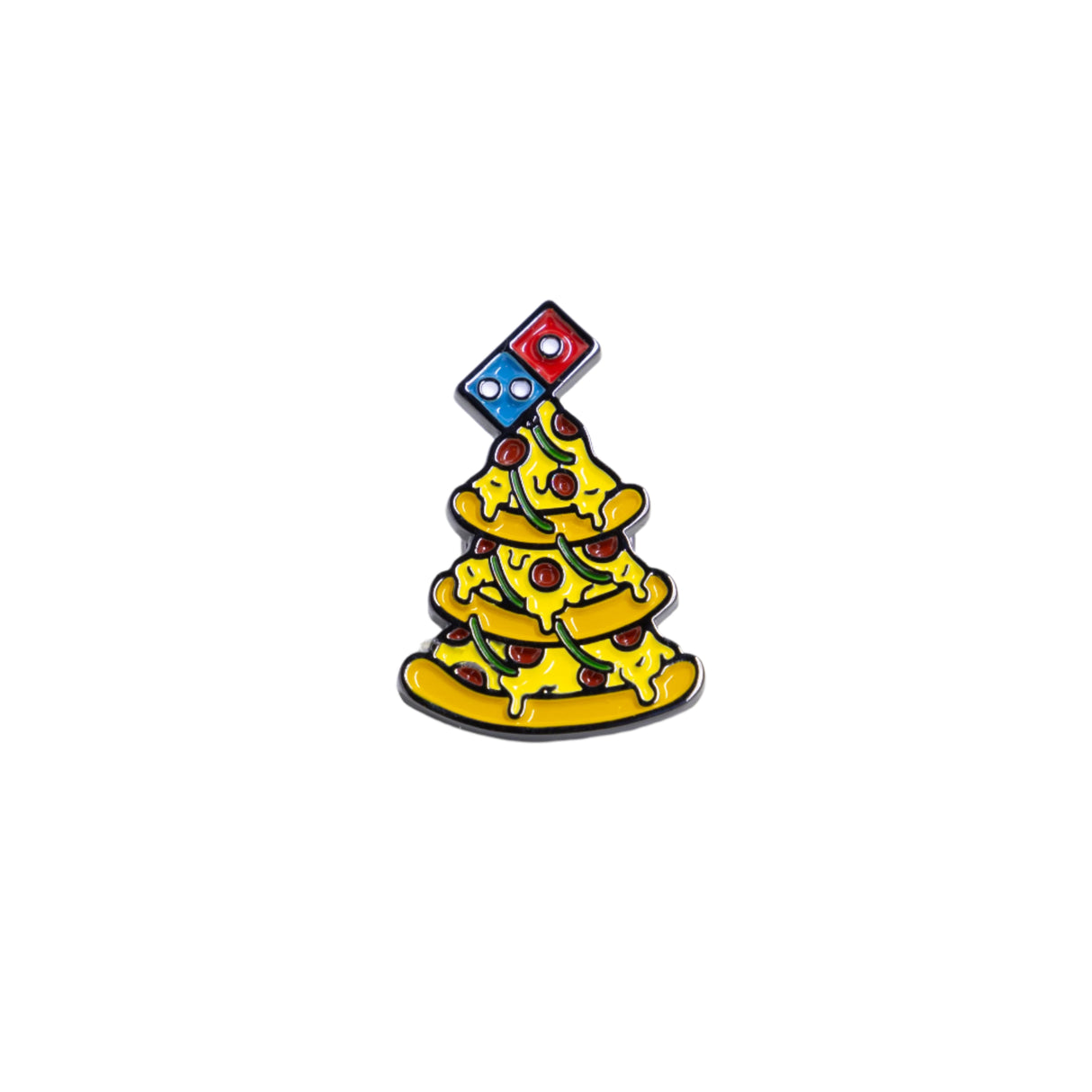 Pizza Christmas Tree - Enamel Pin