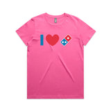 I ❤️ 🍕 - Ladies Tee