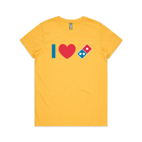 I ❤️ 🍕 - Ladies Tee